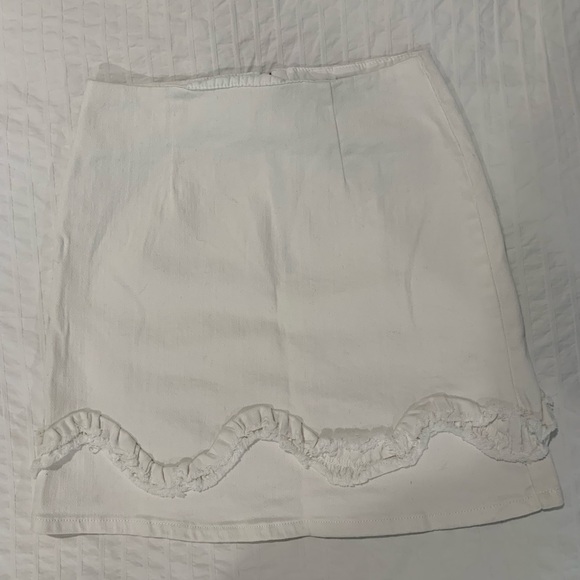 The Fifth Label White Jean Skirt - Picture 3 of 4